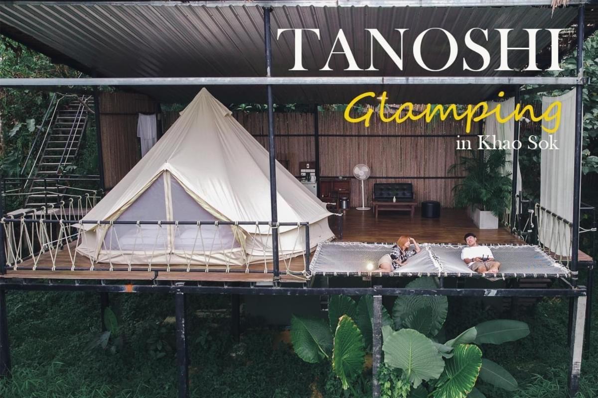 Tanoshi Glamping In Khao Sok Hotel Khao Sok National Park Buitenkant foto